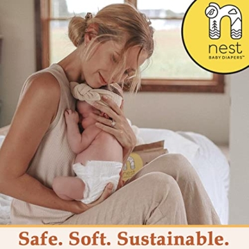 Nest Baby Diapers, Premium Plant-Based Comfort for Babies