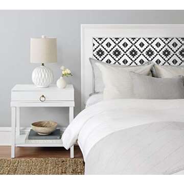 NextWall Faux Southwest Tile Peel and Stick Wallpaper