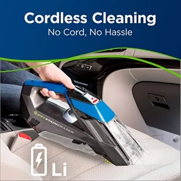 Bissell Pet Stain Eraser Cordless Handheld Carpet Cleaner