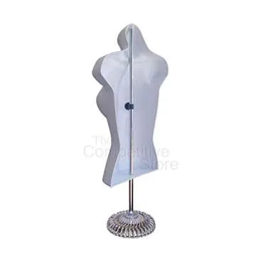 EZ-Mannequins Female Mannequin Torso for Craft Shows