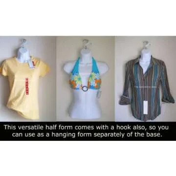 EZ-Mannequins Female Mannequin Torso for Craft Shows