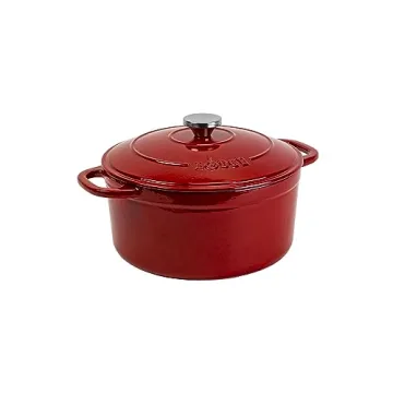 Lodge 6.5 Quart Enameled Cast Iron Dutch Oven