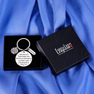 Cheer Coach Keychain Gift for Cheerleaders and Coaches
