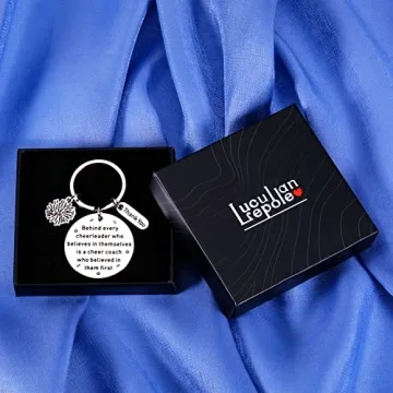 Cheer Coach Keychain Gift for Cheerleaders and Coaches