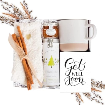 Unboxme Get Well Soon Comfort Basket - Thoughtful Self Care Essentials