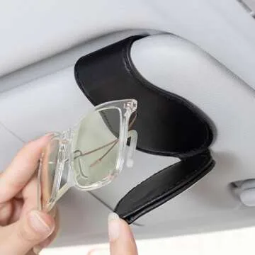 Minnie Mouse Car Sunglasses Holder for Convenient Storage