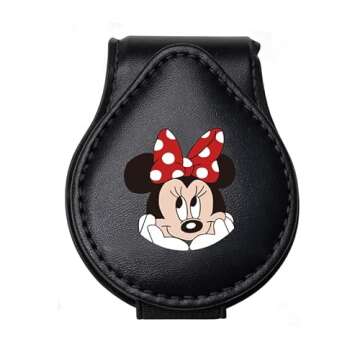 Minnie Mouse Car Sunglasses Holder for Convenient Storage