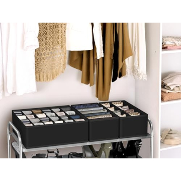 Simple Houseware Organizer Set for Closet and Drawer