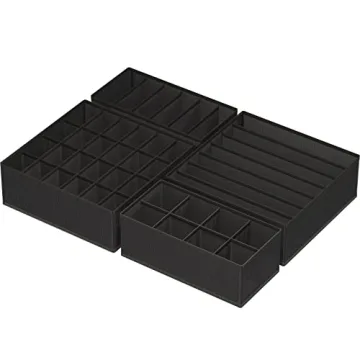 Simple Houseware Organizer Set for Closet and Drawer