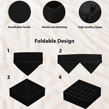 Simple Houseware Organizer Set for Closet and Drawer