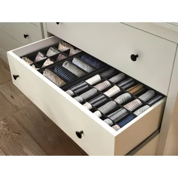Simple Houseware Organizer Set for Closet and Drawer