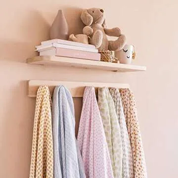 Organic Swaddle Blankets - Soft & Breathable 3 Pack