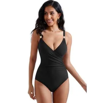 RXRXCOCO Women's One Piece Swimsuit Tummy Control