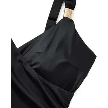 RXRXCOCO Women's One Piece Swimsuit Tummy Control