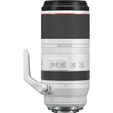 Canon RF100-500mm F4.5-7.1 L is USM Lens, Super-Telephoto Zoom Lens, Compatible with EOS R Series Mirrorless Cameras, White