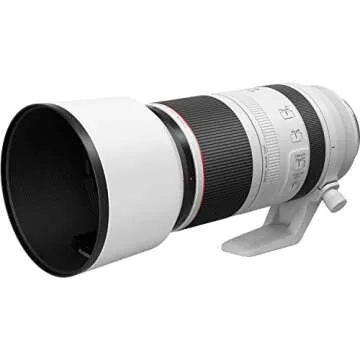 Canon RF100-500mm F4.5-7.1 L is USM Lens, Super-Telephoto Zoom Lens, Compatible with EOS R Series Mirrorless Cameras, White