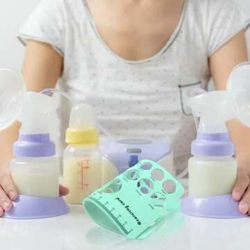 Silicone Nipples Ruler of Flange Size Measure for Nipple(Optional Color),Nipple Measurement Tool for Flanges Silicone and Soft in mm, Breast Pump Sizing Tool for Spectra, Medela, Momcozy, Lansinoh