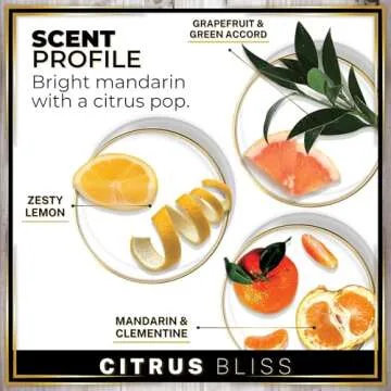 Urban Naturals Car Air Freshener Citrus Bliss - 1 Pack 45+ Days