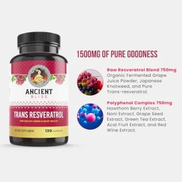 Premium Resveratrol Supplement for Antioxidant & Immune Support