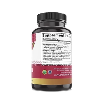 Premium Resveratrol Supplement for Antioxidant & Immune Support