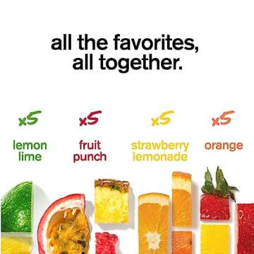 Skratch Labs Hydration Packets - Hydration Drink Mix, Variety Pack (20 Single Serving Packets) - Electrolyte Powder Developed for Athletes and Sports Performance, Gluten Free, Vegan, Kosher