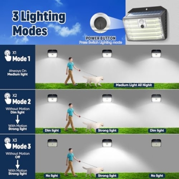 EIUIO Solar Lights - Bright, Waterproof, and Eco-Friendly