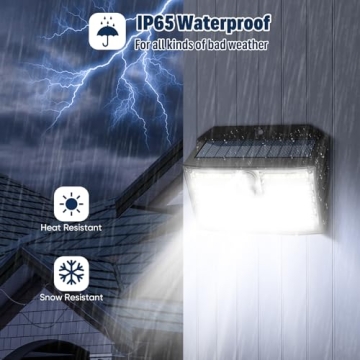 EIUIO Solar Lights - Bright, Waterproof, and Eco-Friendly