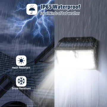 EIUIO Solar Lights - Bright, Waterproof, and Eco-Friendly