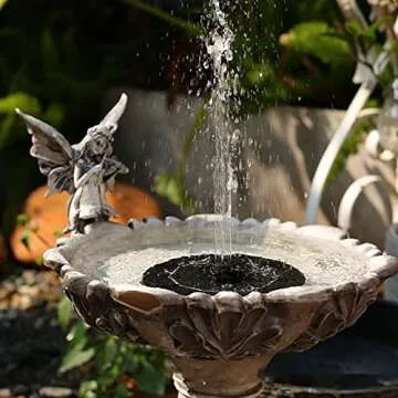Solar Powered Fountain Pump - Eco-Friendly Bird Bath Decor