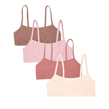 Fruit of the Loom Girls' Big Cotton Spaghetti Strap Sport Bra – Comfort and Style