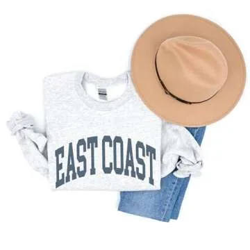 East Coast Sweatshirt - Cute Beach Pullover for All