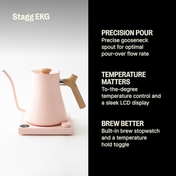 Stylish Fellow Stagg EKG Gooseneck Electric Kettle
