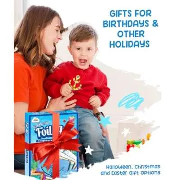 ZMLM Foil Art Kit - Mess Free Creative Fun for Kids