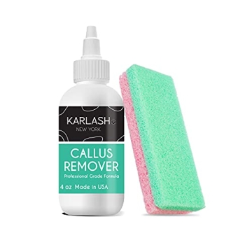 Best Callus Remover Gel with Pumice Stone Scrubber for Feet