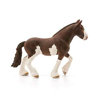 Schleich Farm World, Animal Figurine, Farm Toys for Boys and Girls 3-8 Years Old, Clydesdale Mare