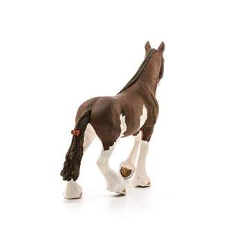 Schleich Farm World, Animal Figurine, Farm Toys for Boys and Girls 3-8 Years Old, Clydesdale Mare