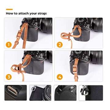 TARION Adjustable Camera Strap for All Photographers