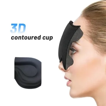 3D Sleep Mask for Side Sleepers - Zero Pressure Design