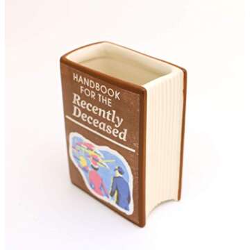 Handbook for the Recently Deceased Pencil Holder Book Vase
