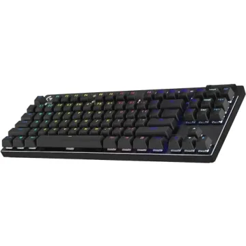 Logitech G PRO X TKL LIGHTSPEED Wireless Gaming Keyboard, Ultra-Portable Tenkeyless Design, LIGHTSYN...