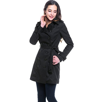 BGSD Women Viv Waterproof Trench Coat for Stylish Protection