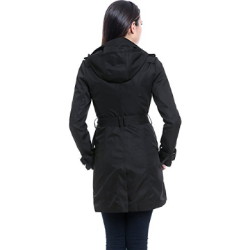 BGSD Women Viv Waterproof Trench Coat for Stylish Protection