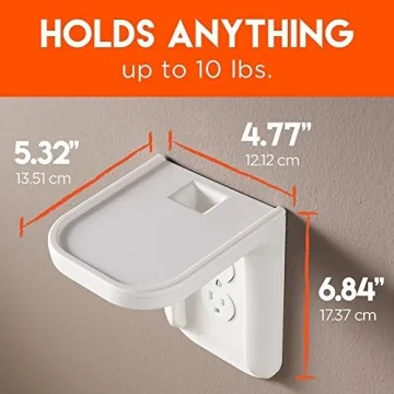 ECHOGEAR Outlet Shelf - Smart Home Storage Solution