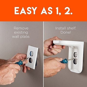 ECHOGEAR Outlet Shelf - Smart Home Storage Solution