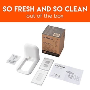 ECHOGEAR Outlet Shelf - Smart Home Storage Solution