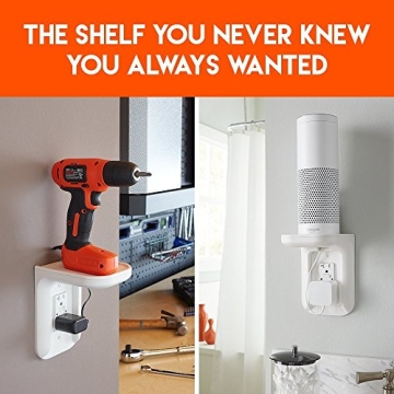 ECHOGEAR Outlet Shelf - Smart Home Storage Solution