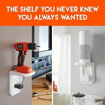 ECHOGEAR Outlet Shelf - Smart Home Storage Solution