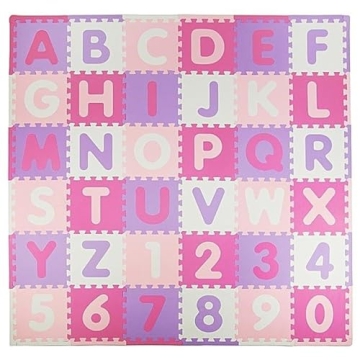 Tadpoles Interlocking Foam Playmats - ABCs & Numbers 0-9