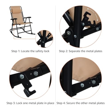 Comfortable Amazon Basics Outdoor Zero Gravity Rocker