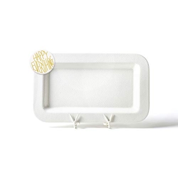 Elegant White Dot Mini Platter Stylish Versatile Entertaining